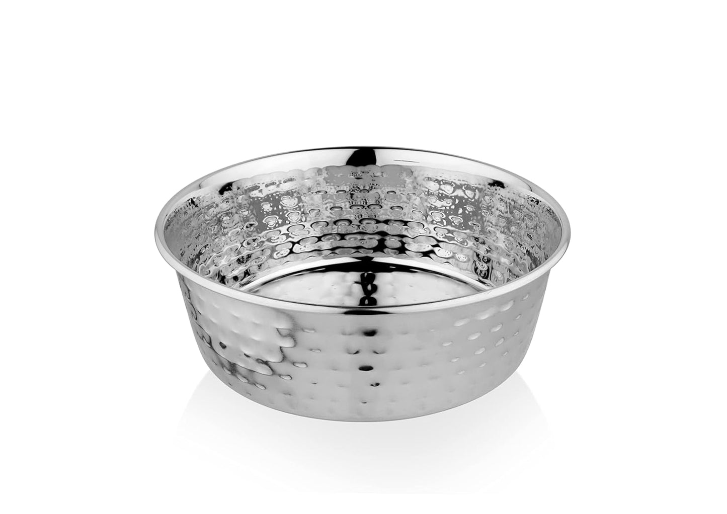 DV CO Stainless Steel Feeding Bowl for Pets | Water Bowl I Non-Toxic,Dishwasher Safe Pet Bowls for Dogs and Cats 2 QT