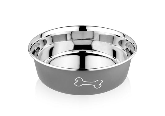 DV CO Stainless Steel Feeding Bowl for Pets | Water Bowl I Non-Toxic,Dishwasher Safe Pet Bowls for Dogs and Cats 24 OZ | DVCO14