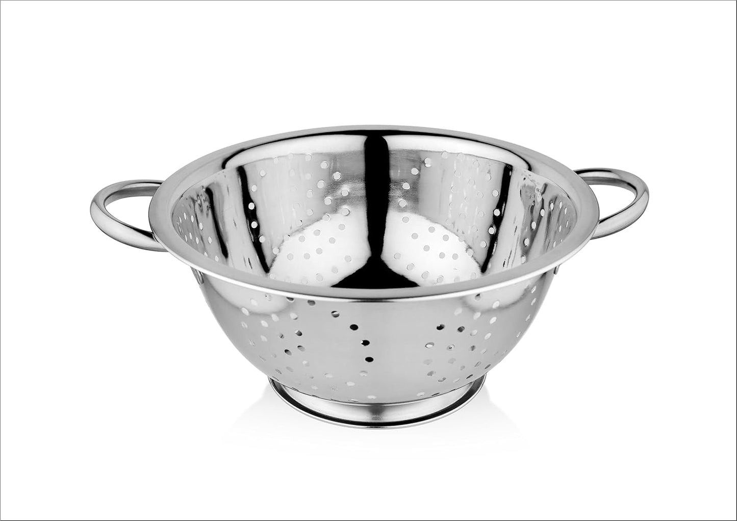 DV CO Stainless Steel Strainer, Colander, Sieves with Pudding and Handle