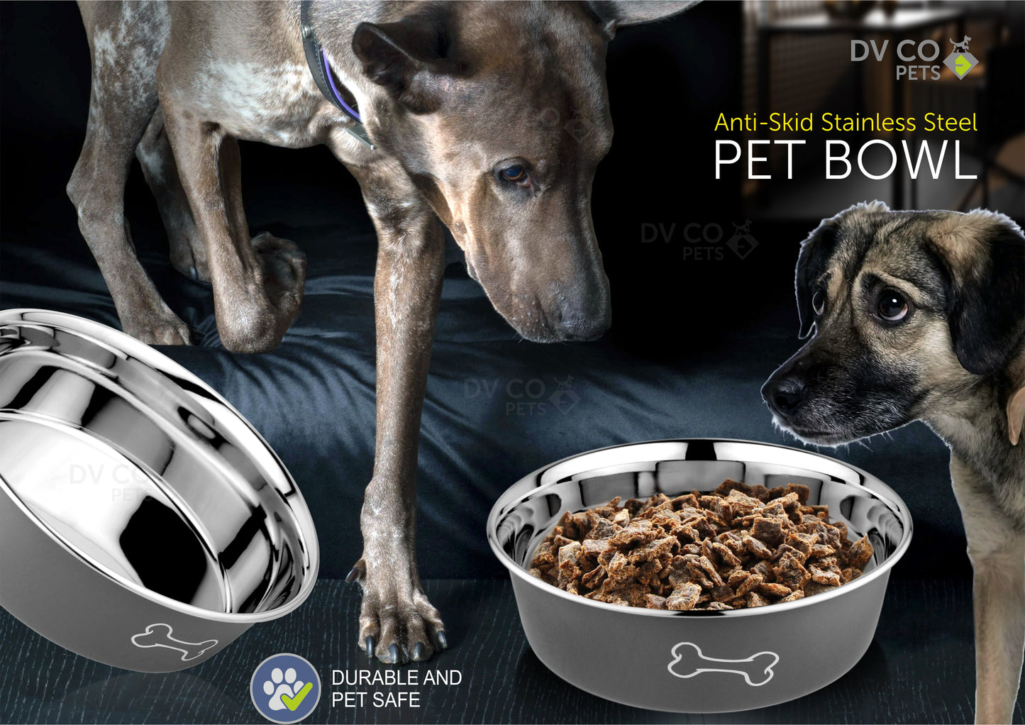 Pet Ware Heavy Dish Bowl With Color & Print