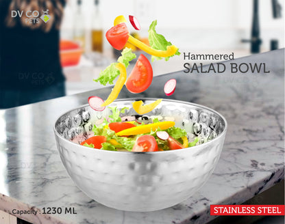 Kitchenware Salad Bowl & Hammered